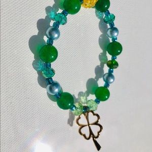 ☘️Lucky Clover Charm bracelet☘️